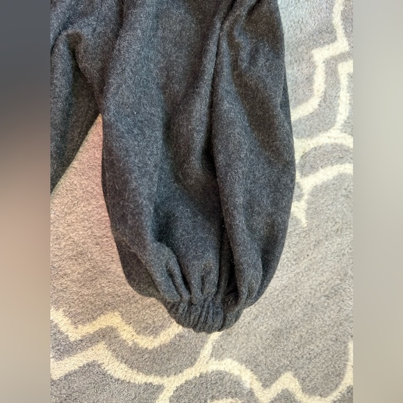 Greta Constantine Wool Oversized Short Sleeve Unlined Top Size 4-6 - Picture 3 of 10